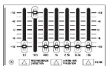 BEHRINGER Xenyx 1222 FX - Egaliseur graphique 7 bandes - 1