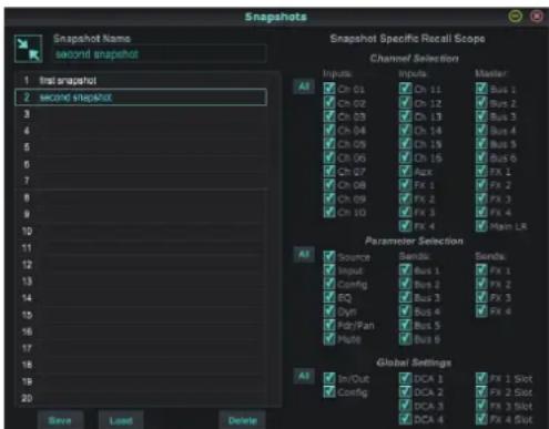 BEHRINGER X Air XR12 - Page d'instantané - 1