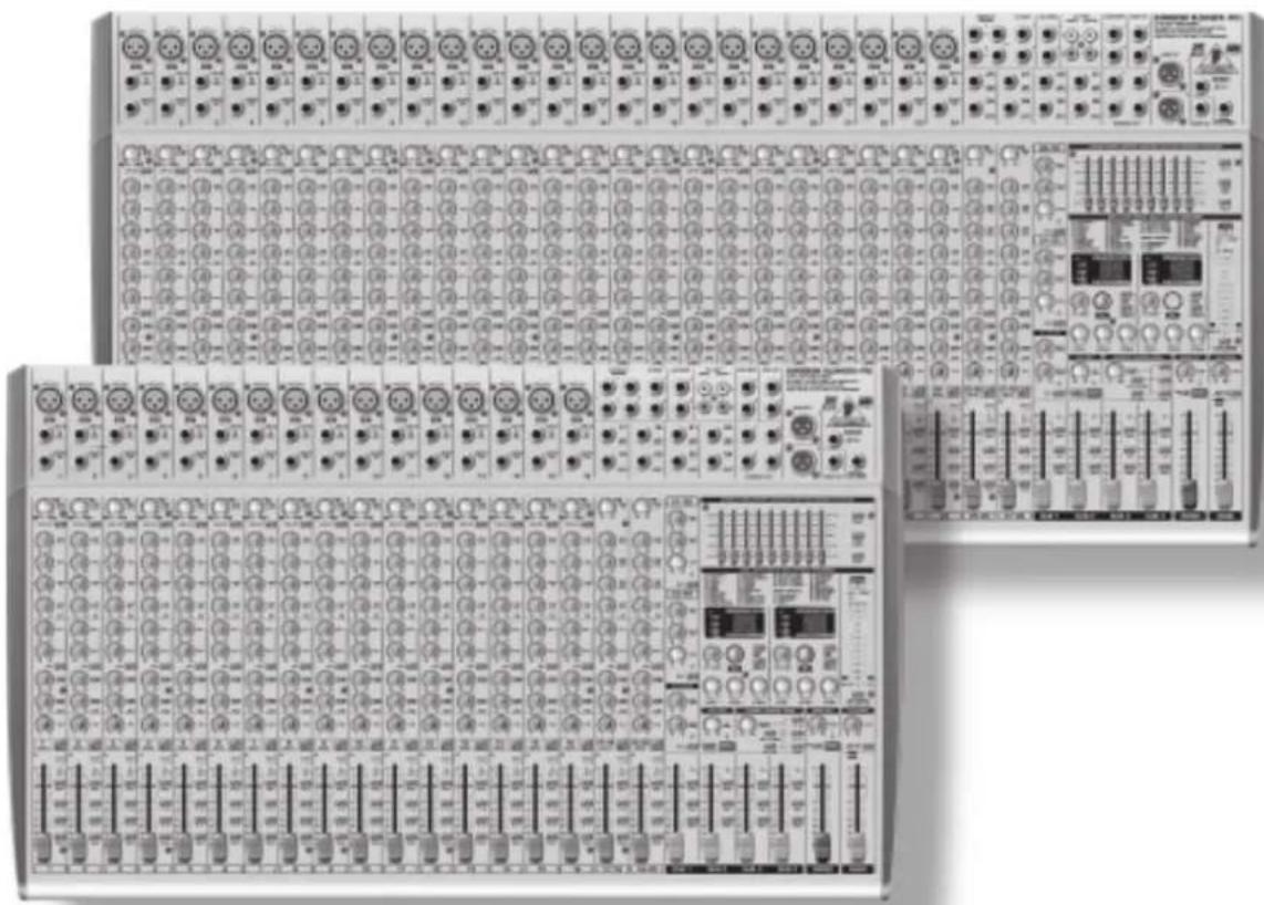 BEHRINGER SL3242FX - Manuel d'utilisation - 1