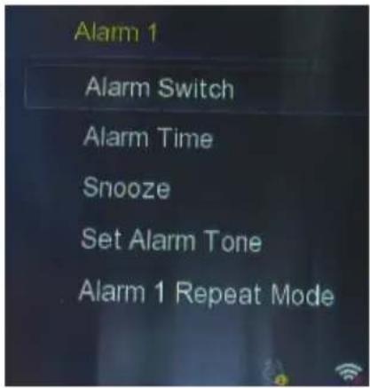 XORO HMT 350 - Alarm Time - 1