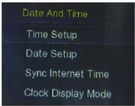 XORO HMT 350 - Zeiteinstellung (Time Setup) - 1