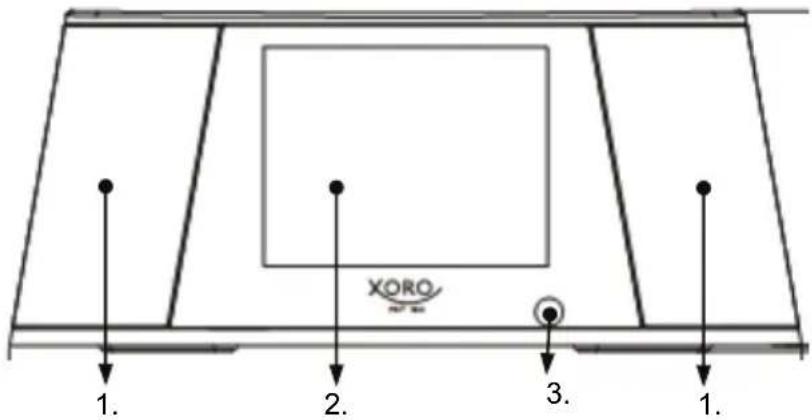 XORO HMT 350 - Face avant - 1
