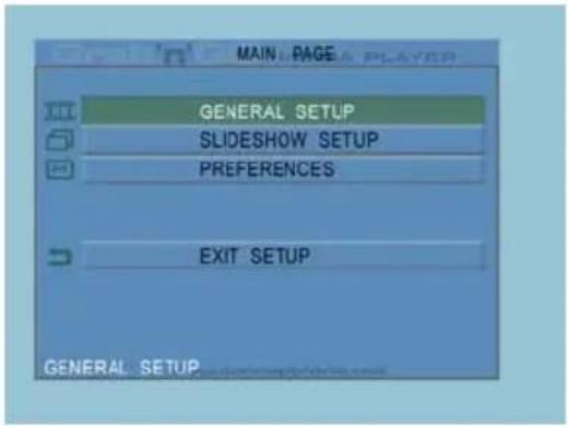 CONCEPTRONIC CMED3PLUS - Setup Menu - 1