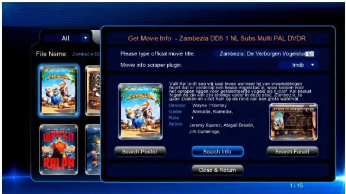 Eminent EM7485 - Afficher un film avec l'application jukebox - 4