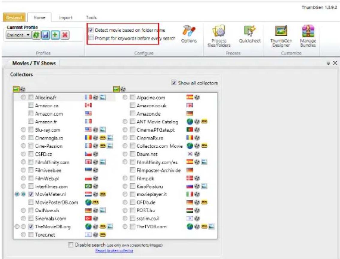 Eminent EM7485 - Utilisation du programme thumbgen - 6