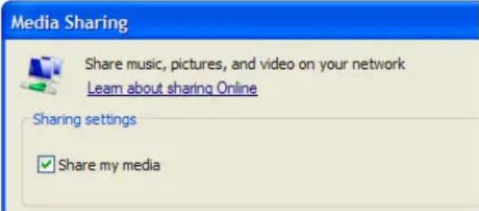 Eminent EM7195 - Configuration de votre ordinateur en serveur UPnP via Windows media player 11 - 2
