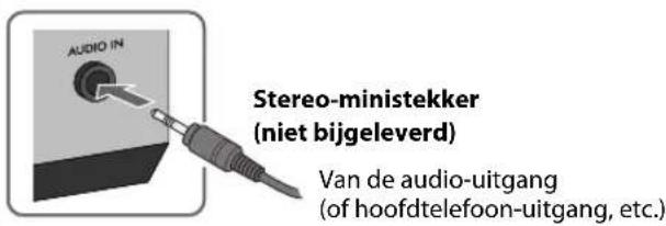 JVC SPUXG950 - Indien u een digitale audiospeler verbindt - 1