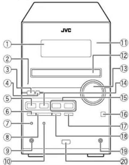 JVC SPUXG950 - Teile-Index - 2