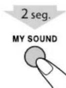 JVC SPUXG950 - Accedere all'impostazione della funzione MY SOUND: - 1