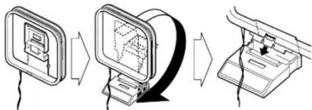 JVC SPUXG950 - Zum Montieren der AM-Rahmenantenne - 1