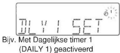 JVC SPUXG60 - Activeren van de timer - 3