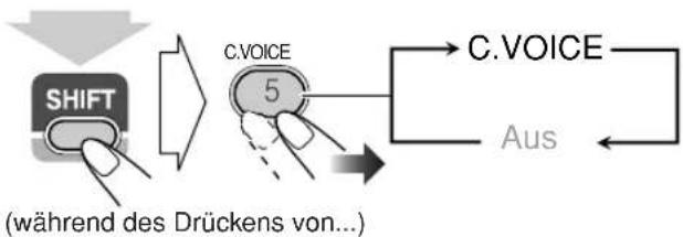 JVC SPUXG60 - Dialoge klar machen—Clear Voice - 2