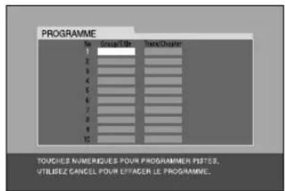 JVC SPUXG60 - Avant de démarrer la lecture, mettez en service la lecture programmée. - 2