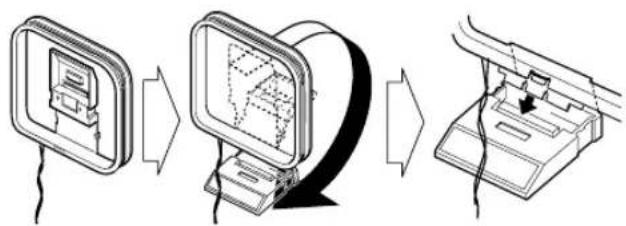 JVC SPUXG60 - ① AM/FM-antenne - 1