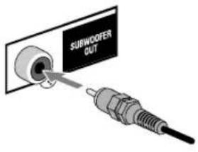JVC SPUXG49 - Verbinden van een subwoofer met eigen vermogencircuit - 1