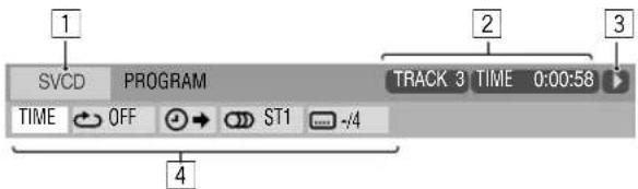 JVC SPUXG49 - Informazioni della barra sullo schermo - 3