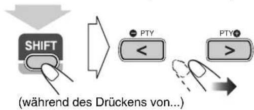 JVC SPUXG49 - Suchen eines Programms mit PTY-Codes - 4