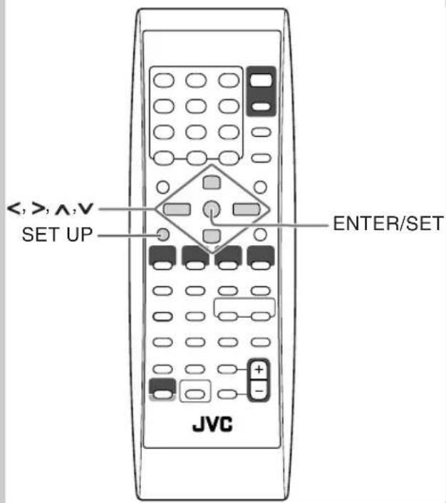 JVC SPUXG49 - Operazioni con i menu di impostazione - 1