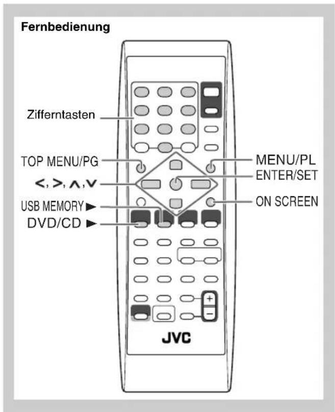 JVC SPUXG49 - On-Screen-Vorgänge - 1