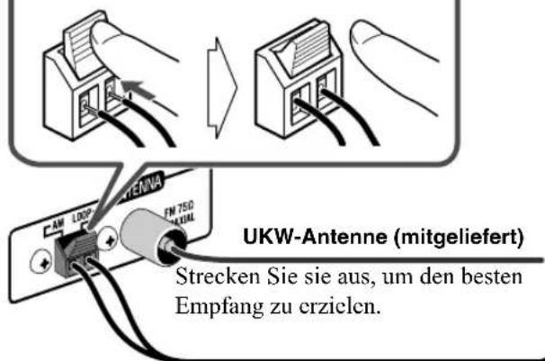 JVC SPUXG49 - ① AM/UKW-Antenne - 2