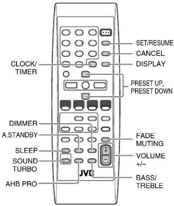 JVC SPUXG46 - Dagelijkse bediening—Instellen van het geluid & overige - 1