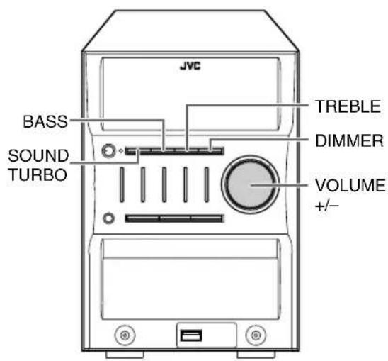 JVC SPUXG46 - Tägliche Bedienung—Klang und andere Einstellungen - 2