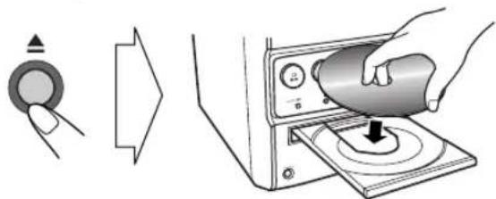 JVC SPUXG33 - Per inserire un disco - 1