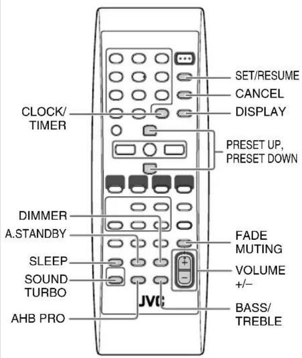 JVC SPUXG45 - Dagelijkse bediening—Instellen van het geluid & overige - 1