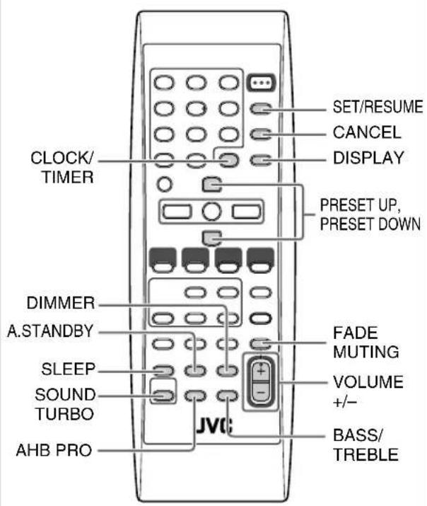 JVC SPUXG45 - Operazioni giornaliere—Regolazioni audio e generali - 1
