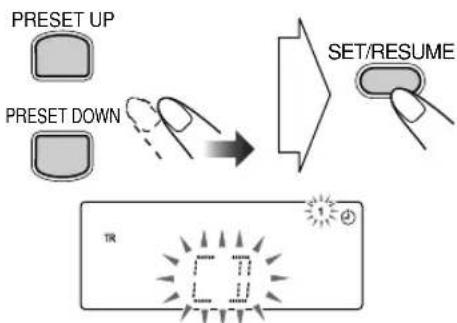 JVC SPUXG45 - Selezionare una delle modalità di impostazione del timer che si desidera impostare—Daily 1 timer, Daily 2 timer, oppure Daily 3 timer. - 3