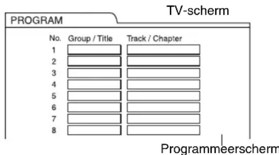 JVC SPFSXA1 - Afspelen van de disc in de gewenste volgorde (Geprogrammeerde weergave) - 7
