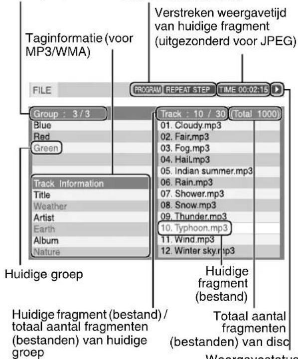 JVC SPFSXA1 - Plaats een disc. - 1