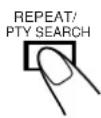 JVC CAUXS10 - Drucken Sie die Taste REPEAT/PTY SEARCH, bis der gewünschte PTY-Code auf dem Display angezeigt wird. - 1