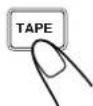 JVC CAUXS10 - Appuyez sur TAPE. - 1