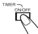 JVC CAUXS10 - Druk op TIMER ON/OFF om de dagelijke timer te activeren. - 3