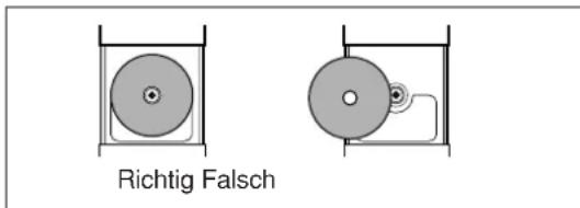 JVC CAUXS10 - Legen Sie die Disc mit der Beschriftung nach offen ein. - 1