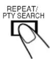 JVC CAUXS10 - Premere REPEAT/PTY SEARCH fino a che il codice PTY desiderato viene visualizzato sul display. - 1