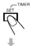 JVC CAUXS10 - Premere TIMER SET, quindi premere PROGRAM. - 2