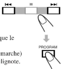 JVC CAUXS10 - Appuyez à plusieurs reprises ou afin de regler le volume de lecture de la minuterie. - 2