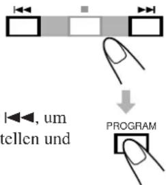 JVC CAUXS10 - Wahl der Programmquelle. - 2