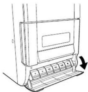 JVC CAUXS10 - Ouvrez la porte avant. - 1