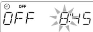 JVC CAUXS10 - Impostare il timer sull'ora in cui si desidera che l'unità si accenda. - 4