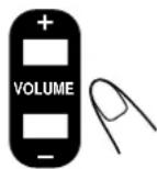 JVC CAUXS10 - Einstellen der Lautstärke - 1