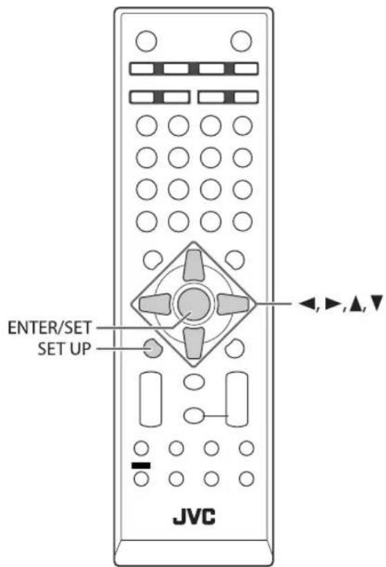 JVC CAUXG980 - Utilisation du menu de réglages INFO - 1