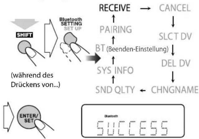 JVC CAUXG980 - ■Manuelles Anschließen am Bluetooth-Audio-Player - 2