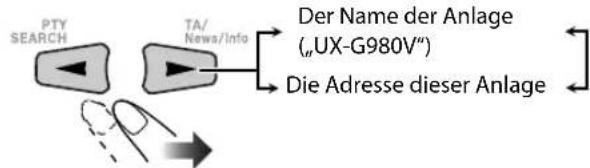 JVC CAUXG980 - ■Zum Prüfen der Information über die Anlage - 2