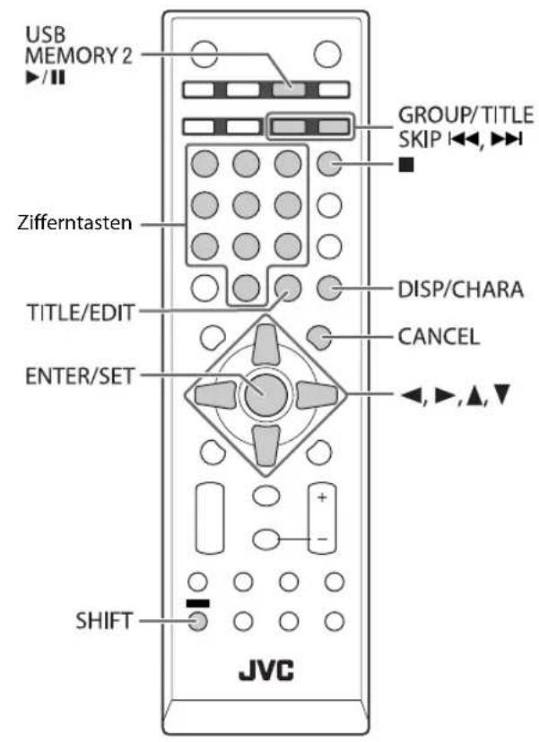 JVC CAUXG980 - Bearbeiten-Bedienvorgänge INFO - 1