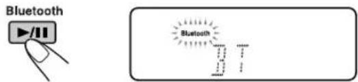 JVC CAUXG980 - Connectez l'adaptateur USB Bluetooth, puis choisissez "BT (Bluetooth)" comme source. - 1