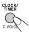JVC CAUXG980 - Attivare la modalità di regolazione dell'orologio. - 1
