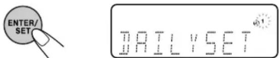 JVC CAUXG980 - Activeren van de dagelijkse timer - 2
